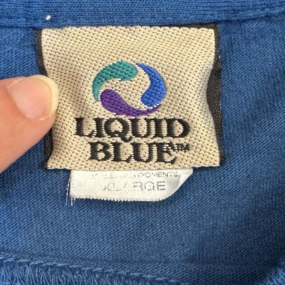 Grateful Dead 2003 Liquid Blue "New York State of Kind" Upstate Toodleoo XL - Picture 3 of 7